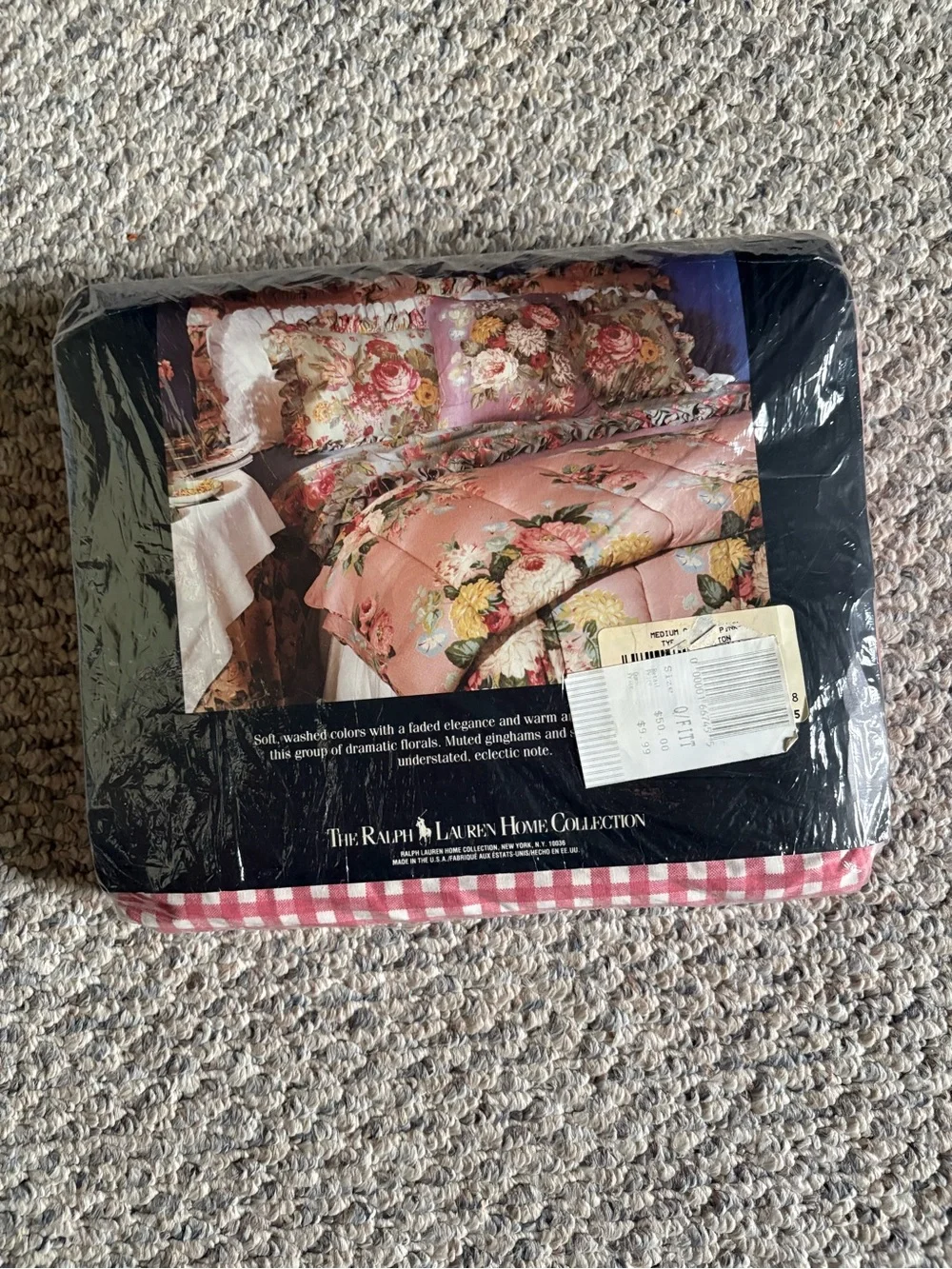 Ralph Lauren Queen Red Checkered Sheet